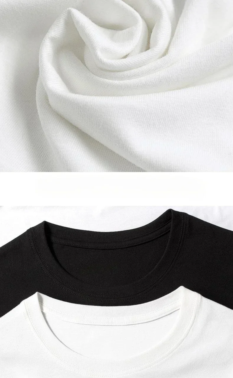 2025 High-end Youth Pure Cotton Fabric Printed Round Neck Fashion Short-sleeved T-shirt Men's Fashion Brand Luxury Clothing 3