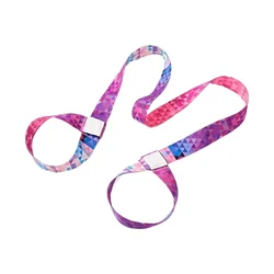Premium Multi - Use Yoga Strap for Mat Carrying & Full Body Stretching (Colorful)