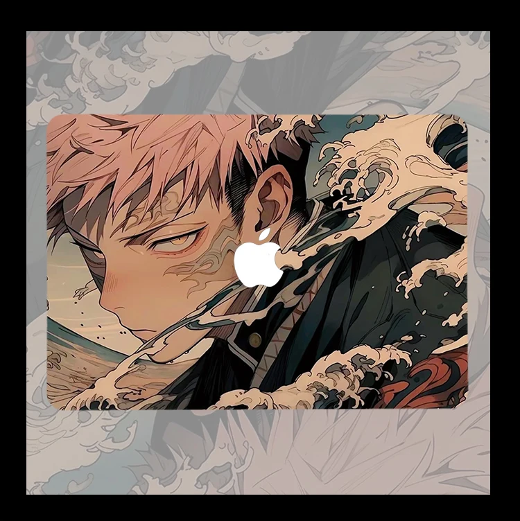Jujutsu Kaisen Anime Itadori Yuji Case A2681 Per Macbook Air M2 M1 Pro 13 14 16 Mac Hard Shell Retina A2681 A2337 A2338 Laptop