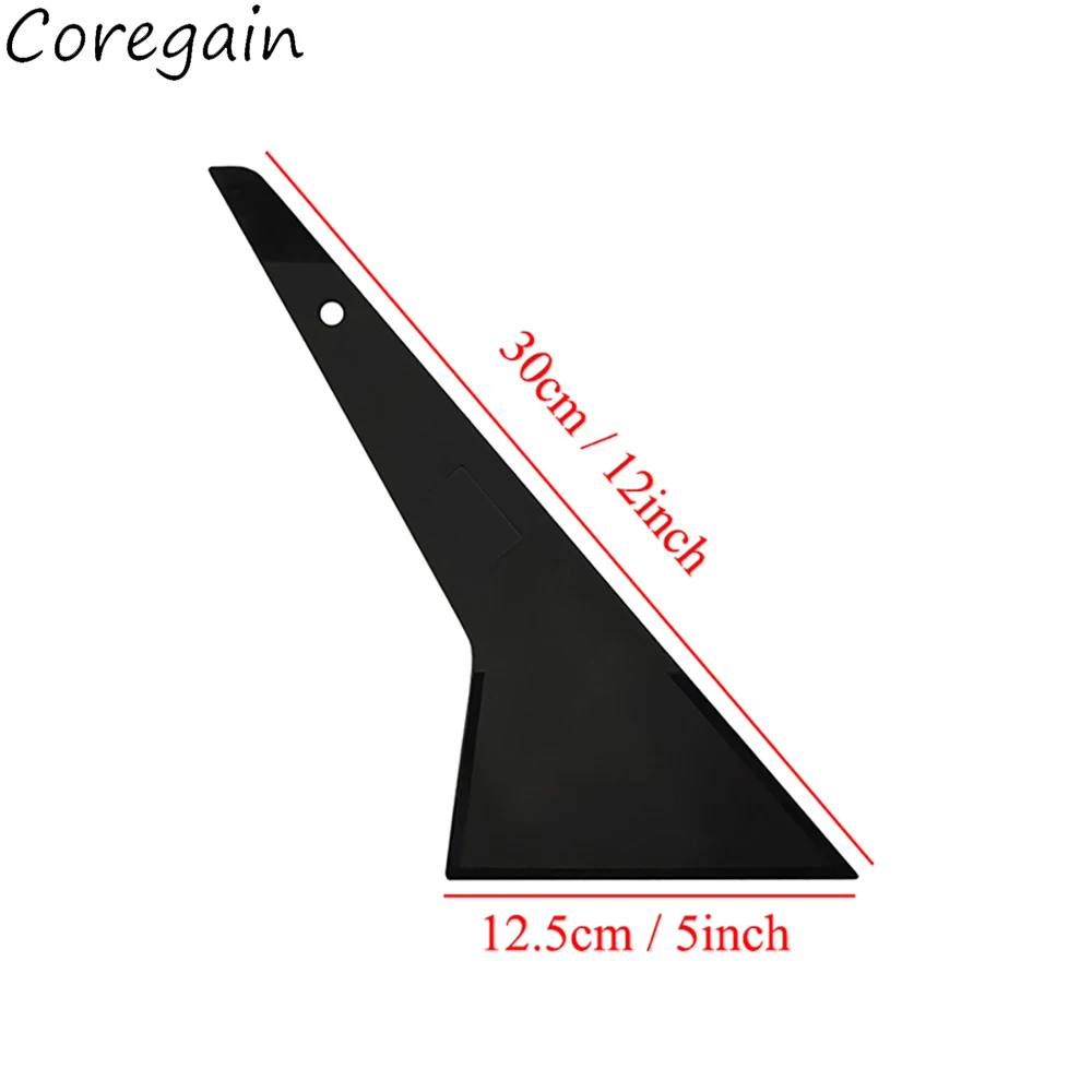 Sharp Squeegee Car Oblique Mouth Plastic Triangular Scraper Tool Film Sticker Tools Film Scraper