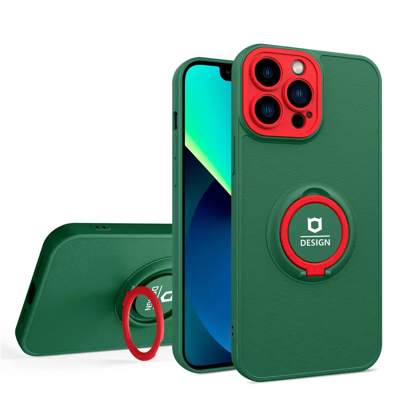 Magnetic Stand Silicone Finger Ring Case For iPhone 11 12 Pro XS Max Shockproof Back Case For iPhone 11 XR XS X 6 8 7 Plus 12 13 cool iphone 12 pro max cases