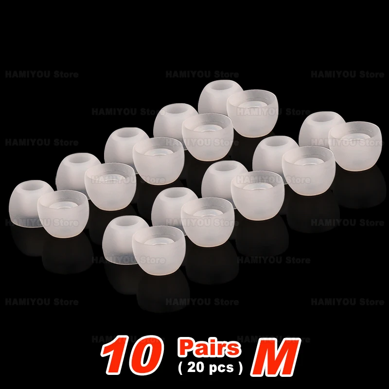 Silicone Noise Reduction Earbud Tips - Soft and Comfortable Replacement Earplugs