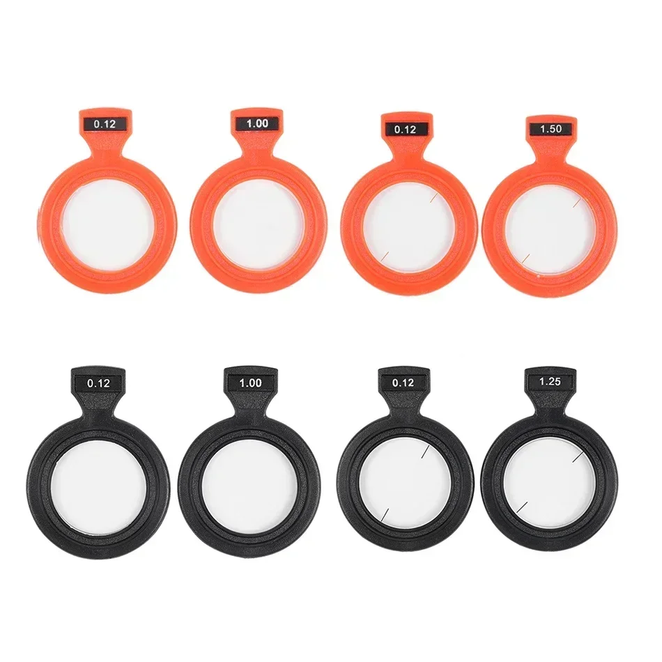 Aist Optics Adjustable Optical Eyewear Lenses with Plastic Rim - 26mm Diameter