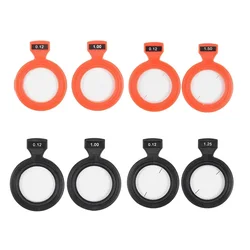 Aist Optics Adjustable Optical Eyewear Lenses with Plastic Rim - 26mm Diameter - Minus Cylinder Lens