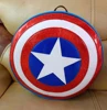 MINISO Original Disney Captain America Pu Leather Women's Backpack Cosplay Leisure Travel Bag Big Size Children's Schoolbag 6