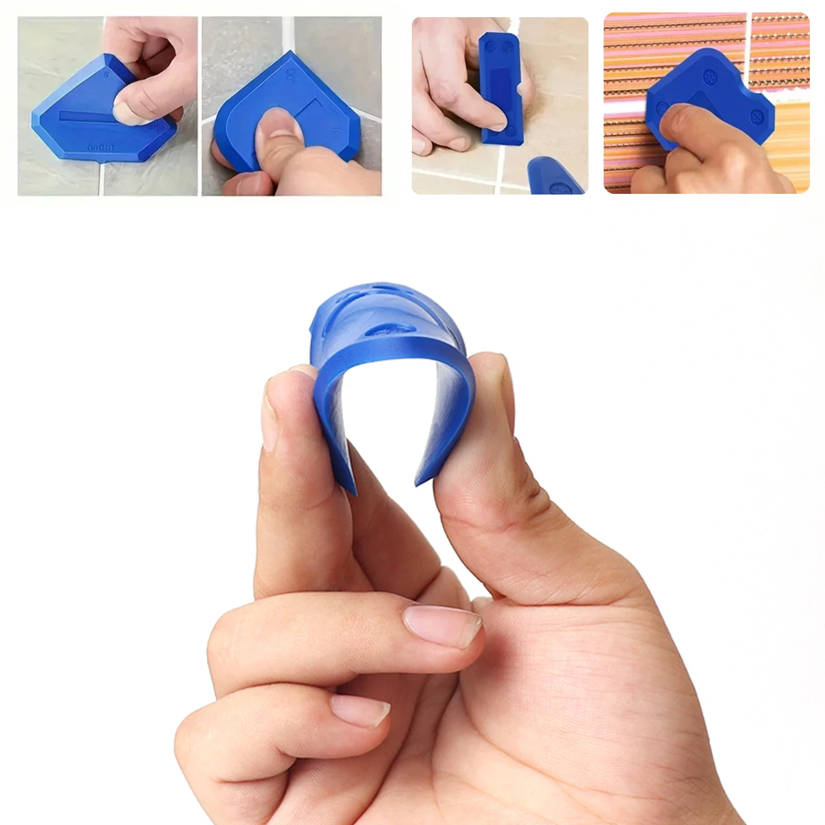 Multipurpose Silicone Caulking Tool Kit for Bathroom and Window Sealing