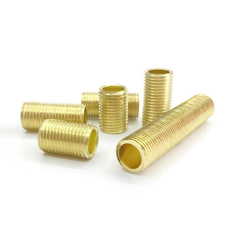 Tubo filettato per lampadari 10x1 lungo 15mm