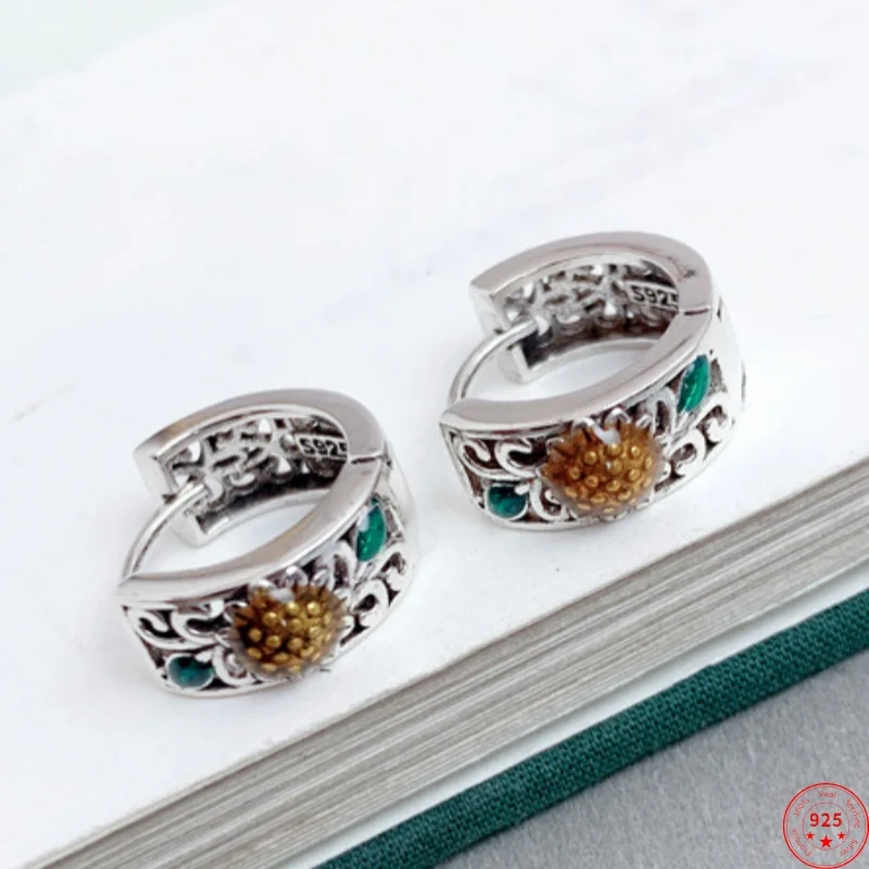 

Женские серьги-Клипсы из серебра 925 пробы, с подвесками