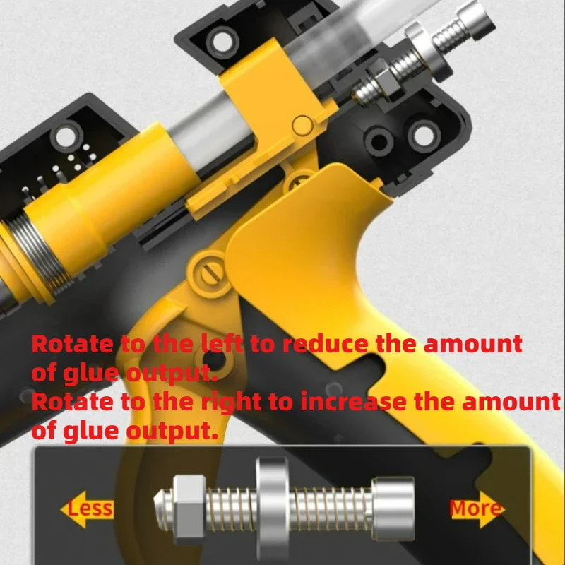 300W-800W Hot Melt Glue Gun Adjustable Temperature for 11mm Hot Glue Sticks Household DIY Handmade Tools Silicone Gun 3