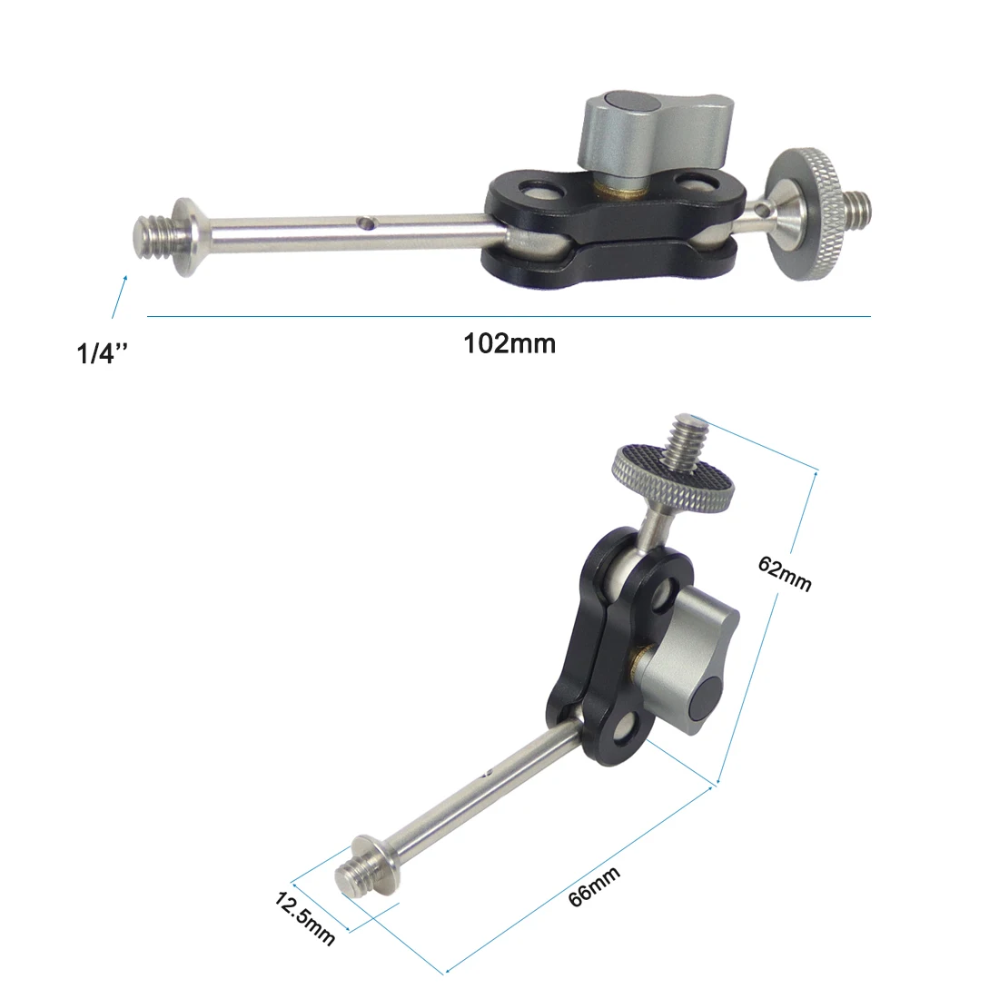 Magnetic Action Camera Cage For Action 2 Dual-screen Full Cage w/ Cold Shoe Mou