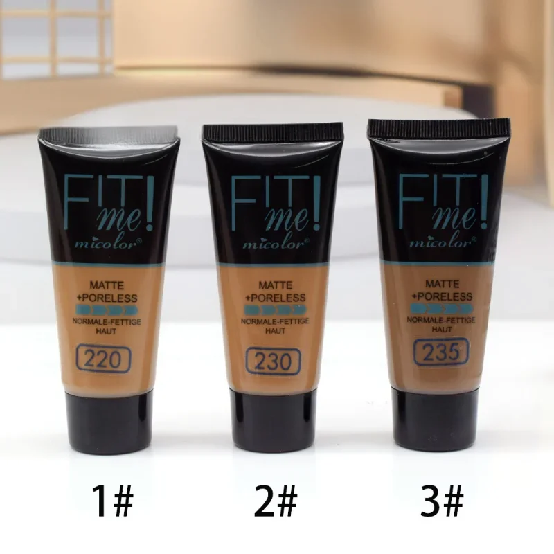 Fit me make up cream foundation Full Coverage Face concealer for Black Women Oily Dry Skin Concealer One Primer Face base makeup 5