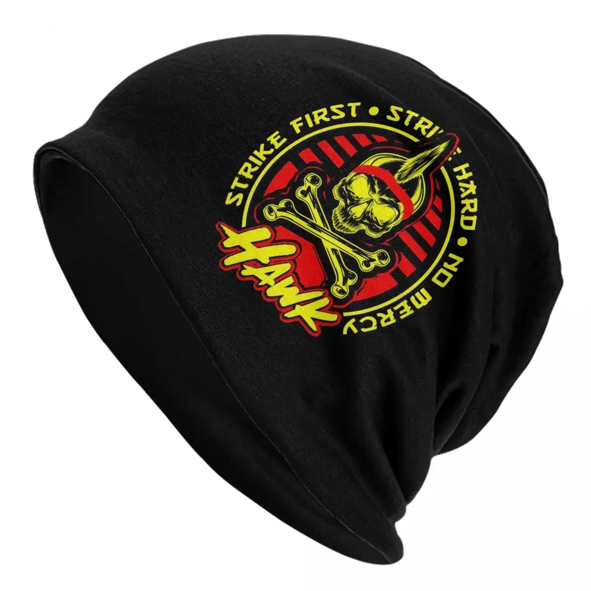 

Judo Dojo Hawk Eagle Fang Karate Skullies Beanies Hat Cobra Kai Goth Unisex Outdoor Cap Warm Multifunction Bonnet Hats