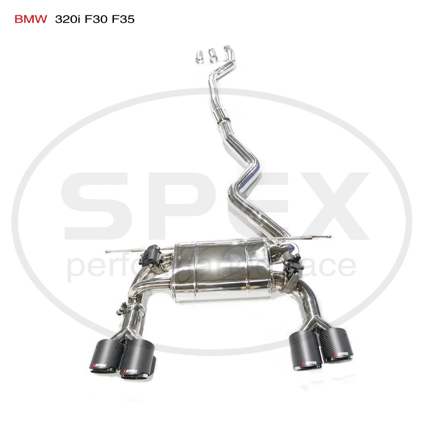 

SPEX Performance Exhaust SS304 Valve Catback for BMW 320i GT F30 F35 N20 2.0T Auto Remote Muffler Turbo Race Power Car System