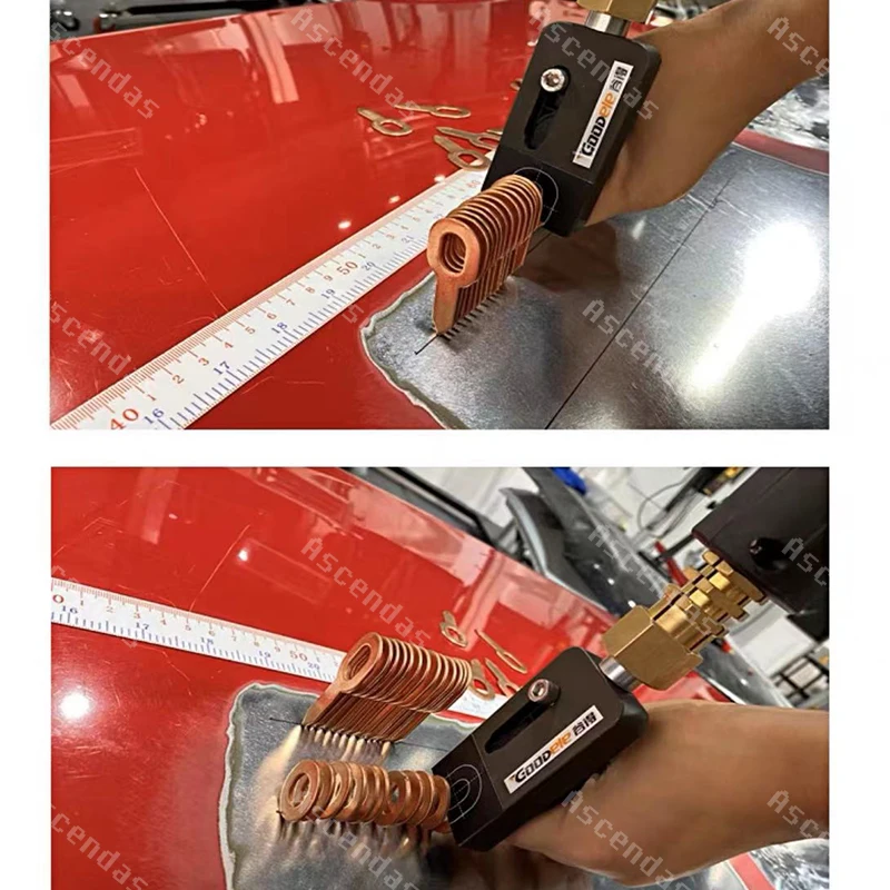 New sheet metal repair puller tab transmitter spare part for spot-welding body repair, with 50 washers