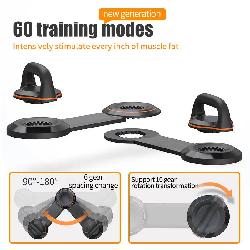 Non Slip Multifunctional Twist Adjustable Push Up Bar Stand Abdominal Muscle Exercise Daily Training Push Up Board Stand