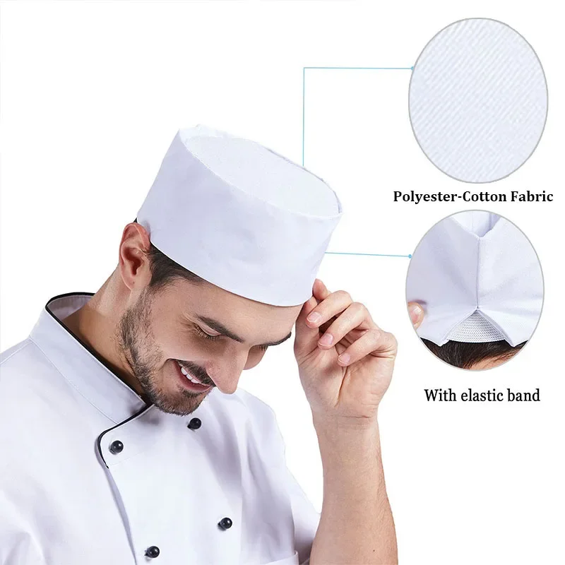Food service Work Caps chef hat Men's Chef Hat Sushi Restaurant Waiter Chef Hat Cafe Bakery Cook Cap Japanese Korean Style Cuisine Hats