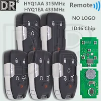 DR HYQ1AA 315MHz HYQ1EA 433MHz ID46 ชิป Keyless รถรีโมทกุญแจสําหรับ GMC Terrain Acadia YUKON XL Sierra