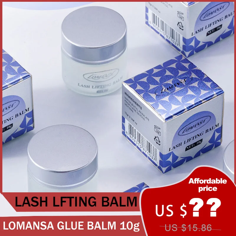 LOMANSA New Balm Glue Original Korea Eyelash Extension Glue Lash Lifting Glue Makeup Base Eyebrow Eyebrow Eyelash Quick Dry Gel
