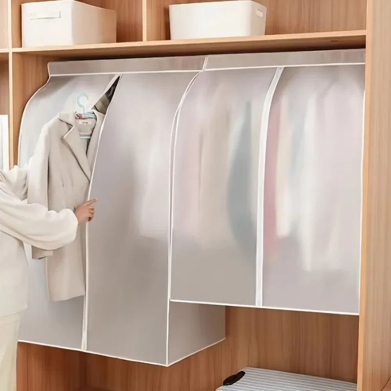 Transparent Dustproof Clothes Storage Bag for Wardrobe