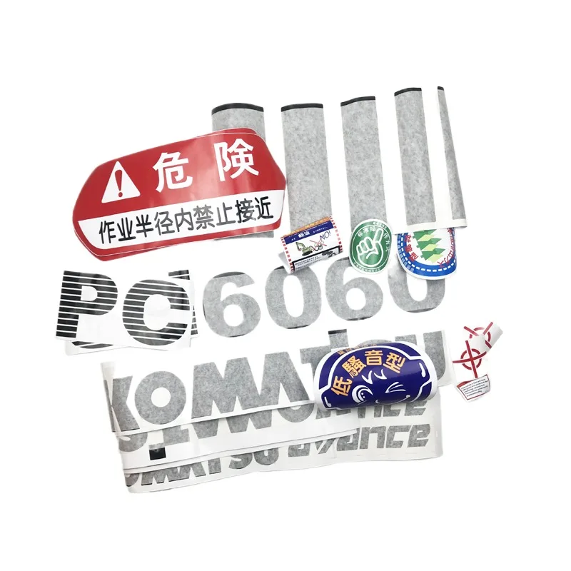 

Автомобильные наклейки для Komatsu PC60 70 90 220 240/200/210/270-8 7, запчасти для экскаватора