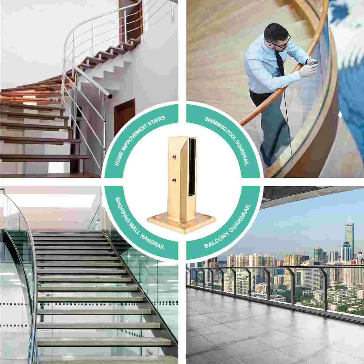 Рисунок 5 - Стеклянный зажим из нержавеющей стали