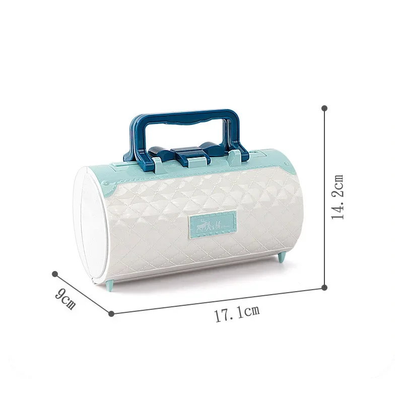 Disney girls Princess frozen elsa anna real suitcase  case Makeup set with original box  Cartoon  Beauty Fashion Pretend Toys 5
