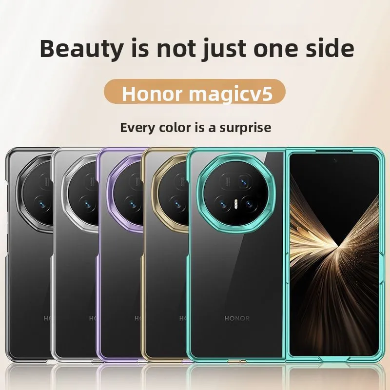 Luxury Transparent Electroplated Shockproof Case - Thin & Durable Cover