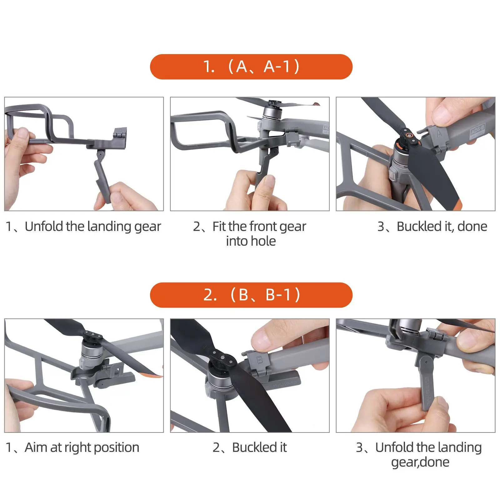 Holder Durable Accessories Heightening Protector Landing Gear Blade Propeller Guard For DJI Air 2/2S