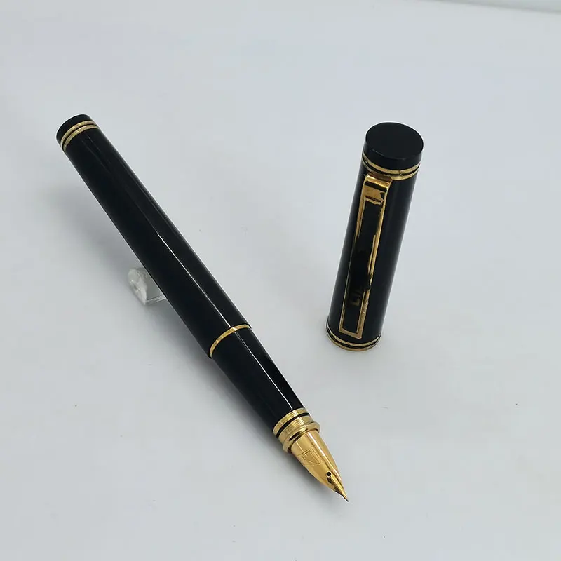 New Old Vintage Rare LINGNAN 403 Fountain Pen Plastic Barrel Shaped Bag Pointed Collection Using Production In The 90 s