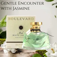Parfum au jasmin de marque haut de gamme unisexe, parfum léger au jasmin frais naturel et au musc, parfum Floral durable, parfum de charme 2