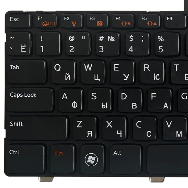 Русская клавиатура для ноутбука Dell Inspiron 15R N5110 M5110 N5110 M511R M501Z RU Black 4