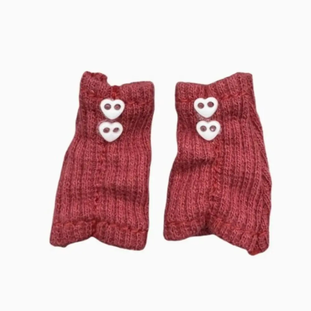 Freizeitkleidung Prinzessin Kleidung Socken Mini gestrickte Stapelsockenrohre 5 Farben Kleidung Stapelsocken für 1/11 OB11 Puppen – Detail 2