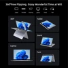BMAX Y13PRO 360° Laptop 13.3 inch Notebook Windows 11 16GB RAM LPDDR5 512GB SSD 1920*1080 IPS Intel N100 laptops Computer 2