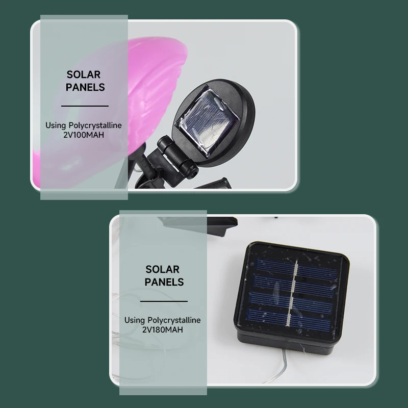 Рисунок 6 - Фонарь с фламинго на солнечной батарее