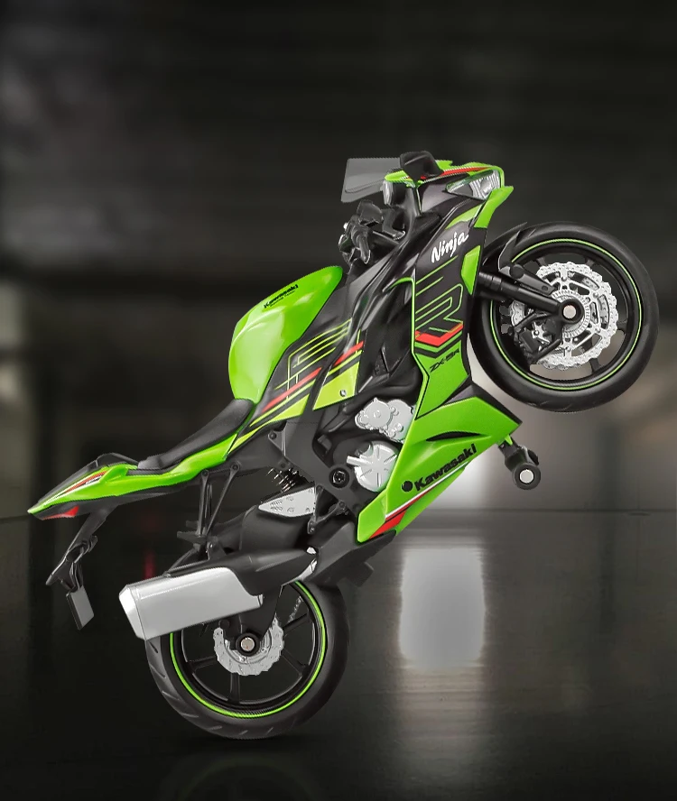 Kawasaki Ninja ZX6R ZX-6R 1:12 Ölçekli Model Motosiklet 