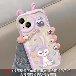 3D Ears LinaBell StellaLou Cute Character Phone Case Cover for OPPO A6PRO 5G (S10671)