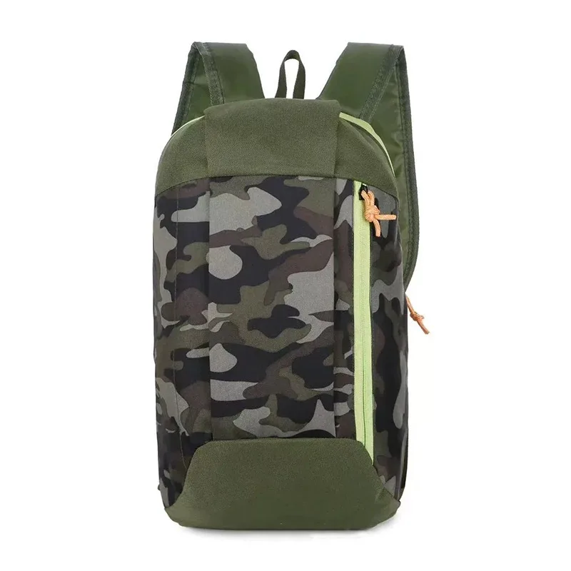 Outdoor bicycle lightweight backpack, hiking and jogging sports bag, camouflage travel and leisure bag