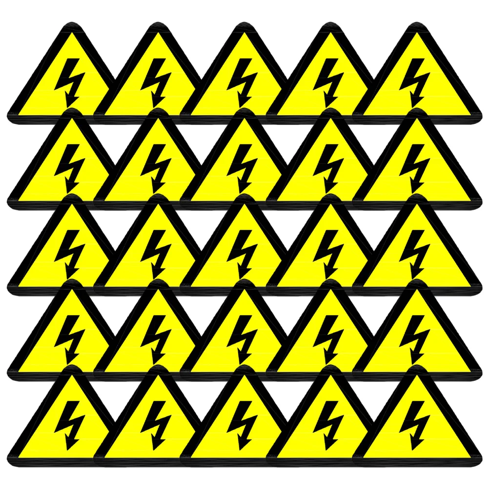 

Adhesive Logo Stickers Electric Decal Warning Electrical Panel Label Fence Sign High Voltage Caution Danger Labels