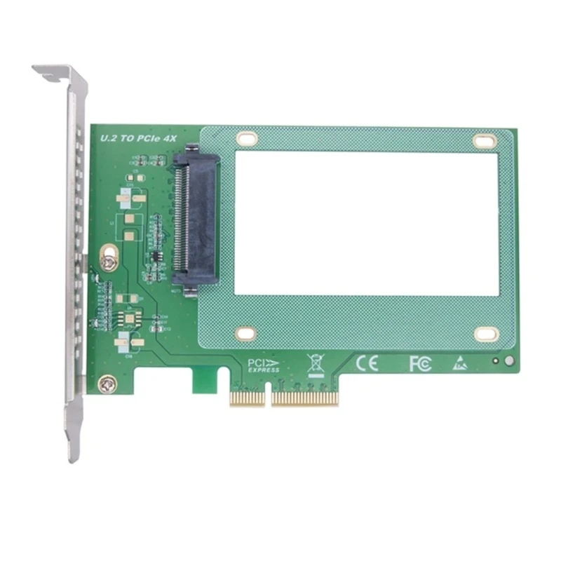 

Адаптер PCIE-U.2 PCI X4-U.2 NVME SFF-8639 2,5-дюймовый преобразователь платы расширения SSD 32 S для настольных