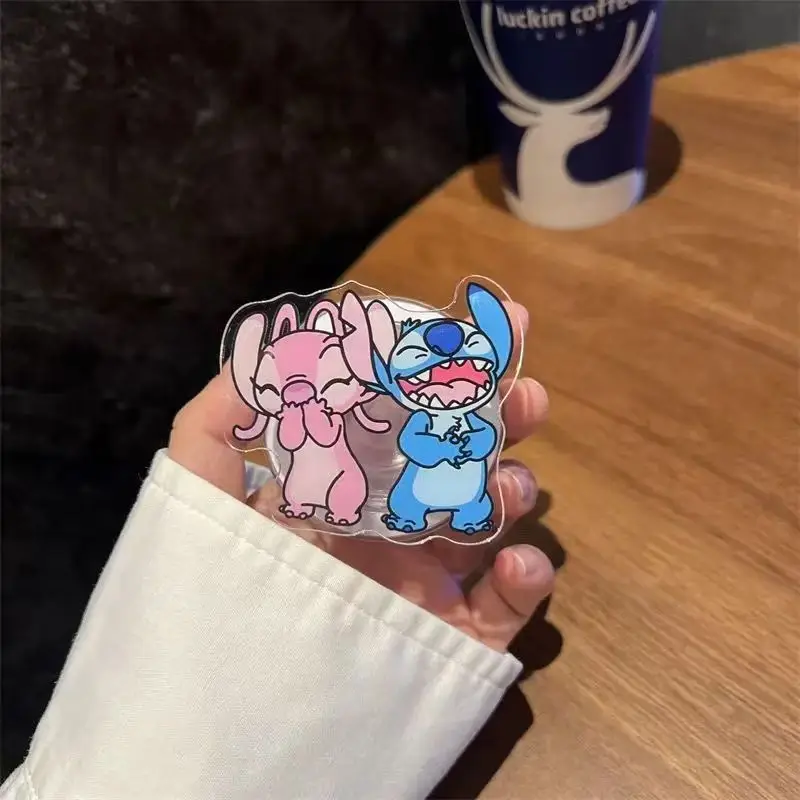 Cute Cartoon Stitch Magnetic Phone Grip Stand - Universal Holder