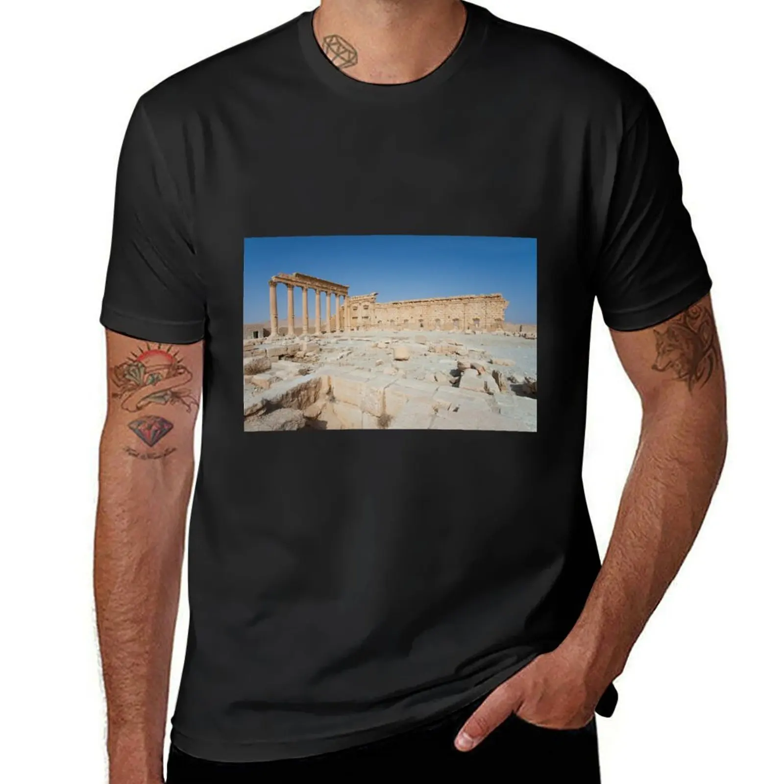 

City of Palmira T-Shirt shirts graphic tees korean fashion blacks cute tops T-shirts for men cotton