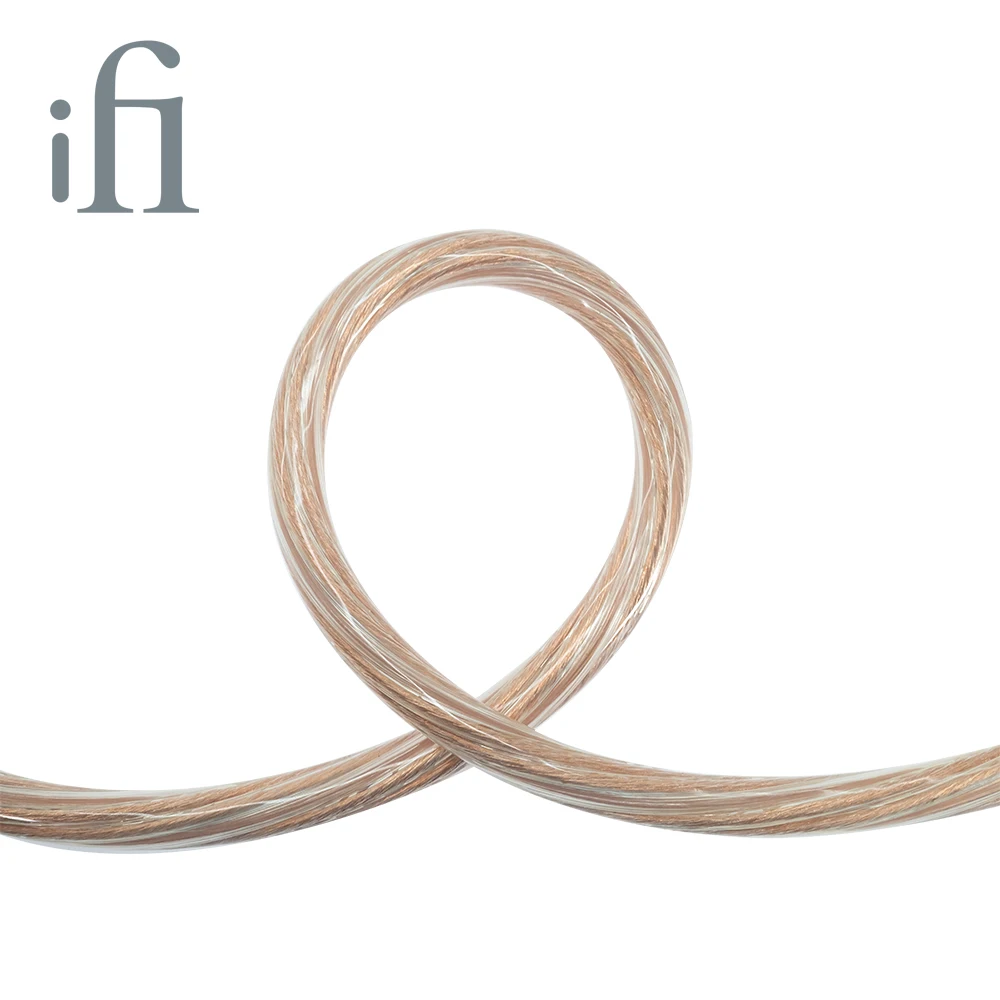 iFi Quasa/Supaquasa 1.8m HiFi Audio Active Filtered Power Cable Geometric Pure Copper Balance Line Double annular helix