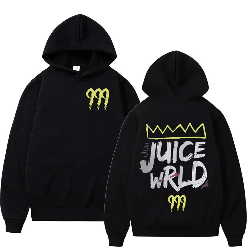 

Wrld Hoodie Punk Rapper 999 Letter Print Sweatshirts Fleece Long Sleeve Casual Hoodies Men Women Loose Y2K Hooded Pullover