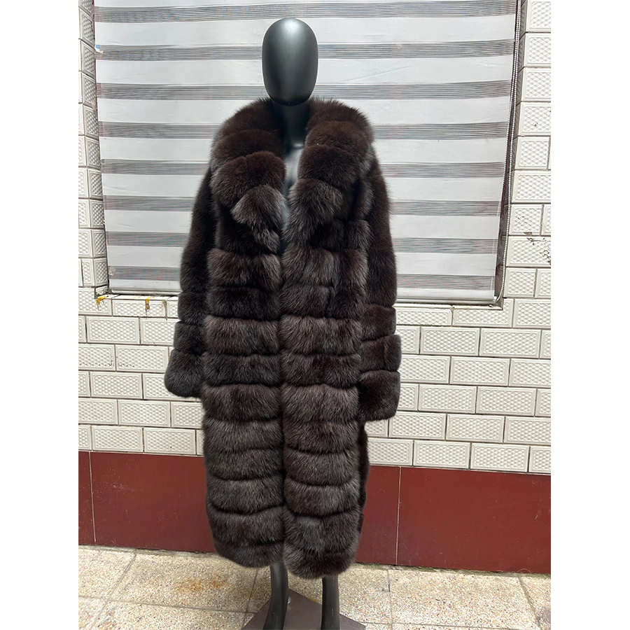 

Real Fox Fur Coat Womens Warm Winter Women's Short Coat High Quality Natural Fox Fur Jacket For Woman 2023