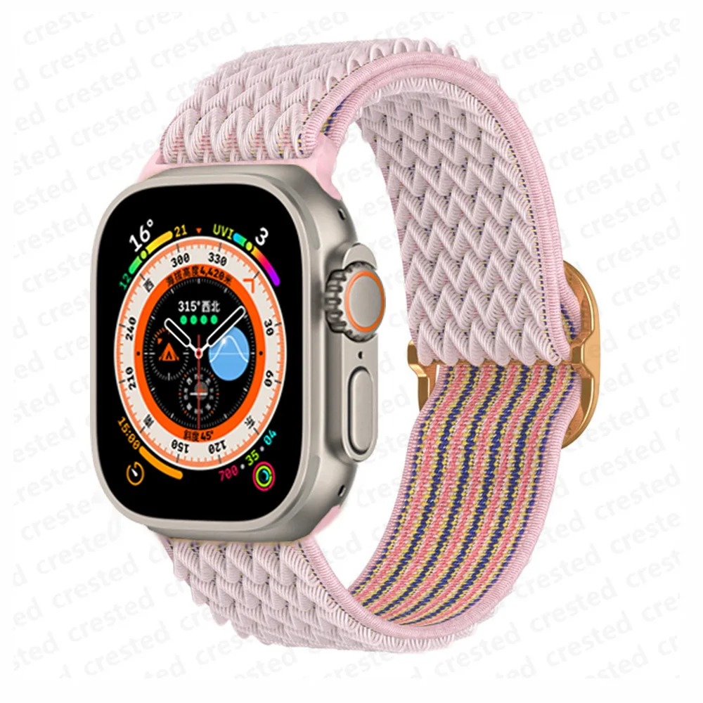 Durable Nylon Elastic Watch Strap Bracelet