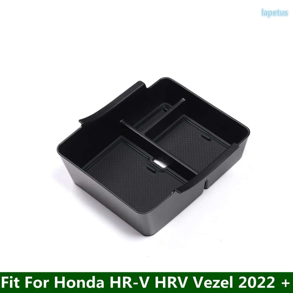 

Interior Central Armrest Storage Box Console Arm Rest Tray Pallet Container Fit For Honda HR-V HRV Vezel 2022 Car Accessories