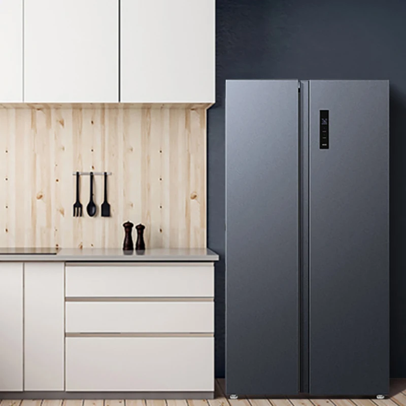 532L Grey Double Door Refrigerator First-class Energy Efficiency Large Capacity Inverter Air Cooling Refrigerator - Image 6