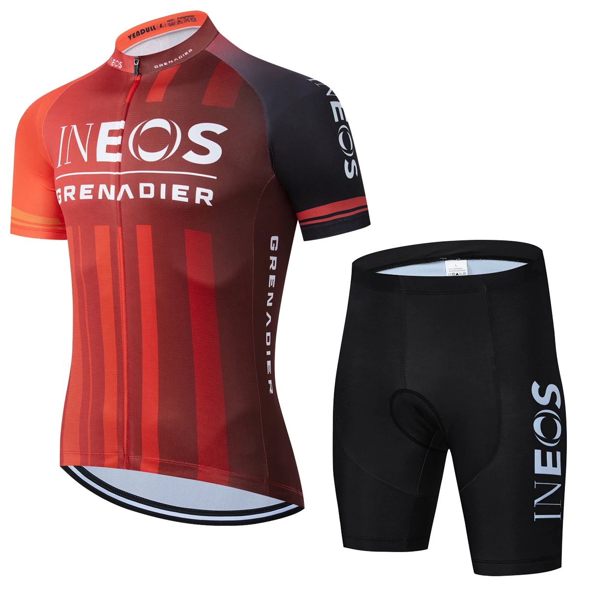 2024 Cycling Jersey Men Summer INEOS Cycling Jersey Set Breathable Racing Sport Mtb Bicycle Jersey Bike Cycling Clothing Suit 3