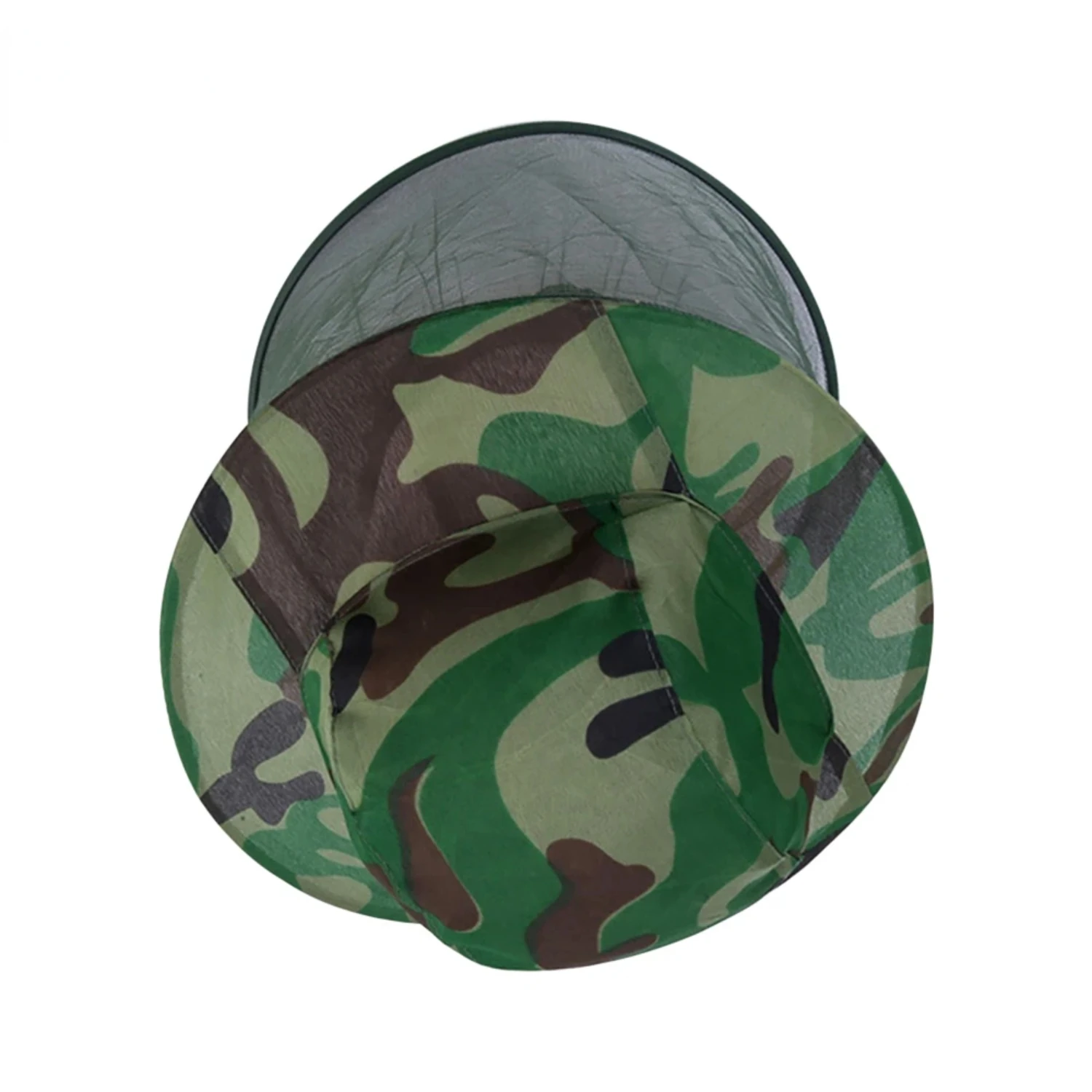 Camouflage Beekeeping Protective Bee Hat Insect Mosquito Net Mesh Face Fishing Hunting Outdoor Camping Fishing Face Mask Hat