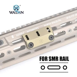 Airsoft Flashlight Fit SMR Rail mini Scout Light Offset Side Mount For Surefir M300 M600 Weapon Light Base Accessories